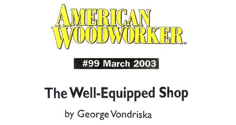 American Woodworker article